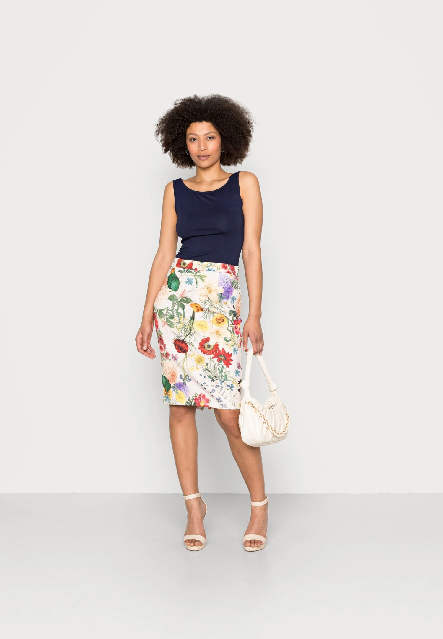 Anna Field Kokerrok - Light Pink/Multi-Coloured - Afbeelding 2