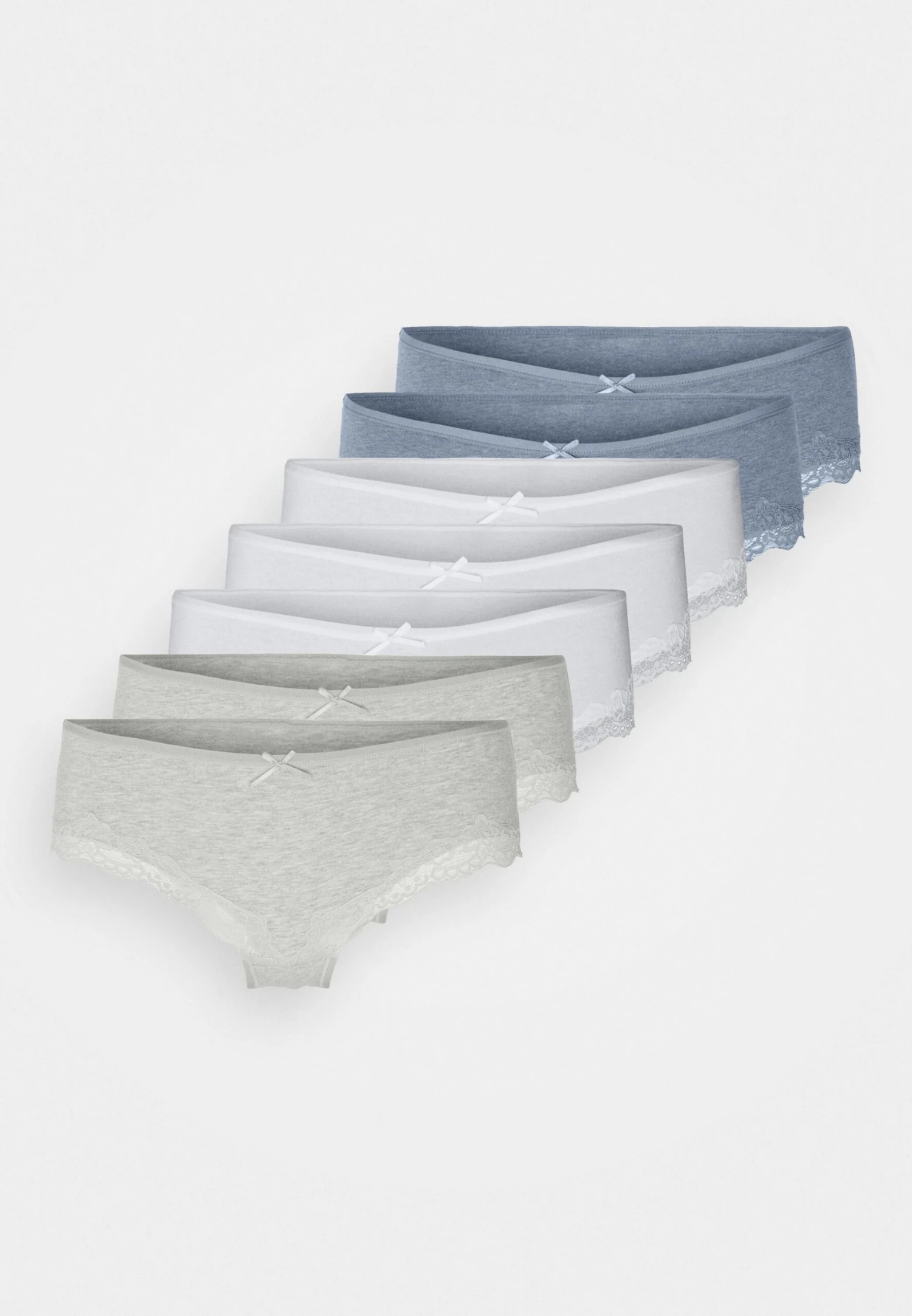 Anna Field 7 Pack - Slip - Blue/Grey/White - Afbeelding 6