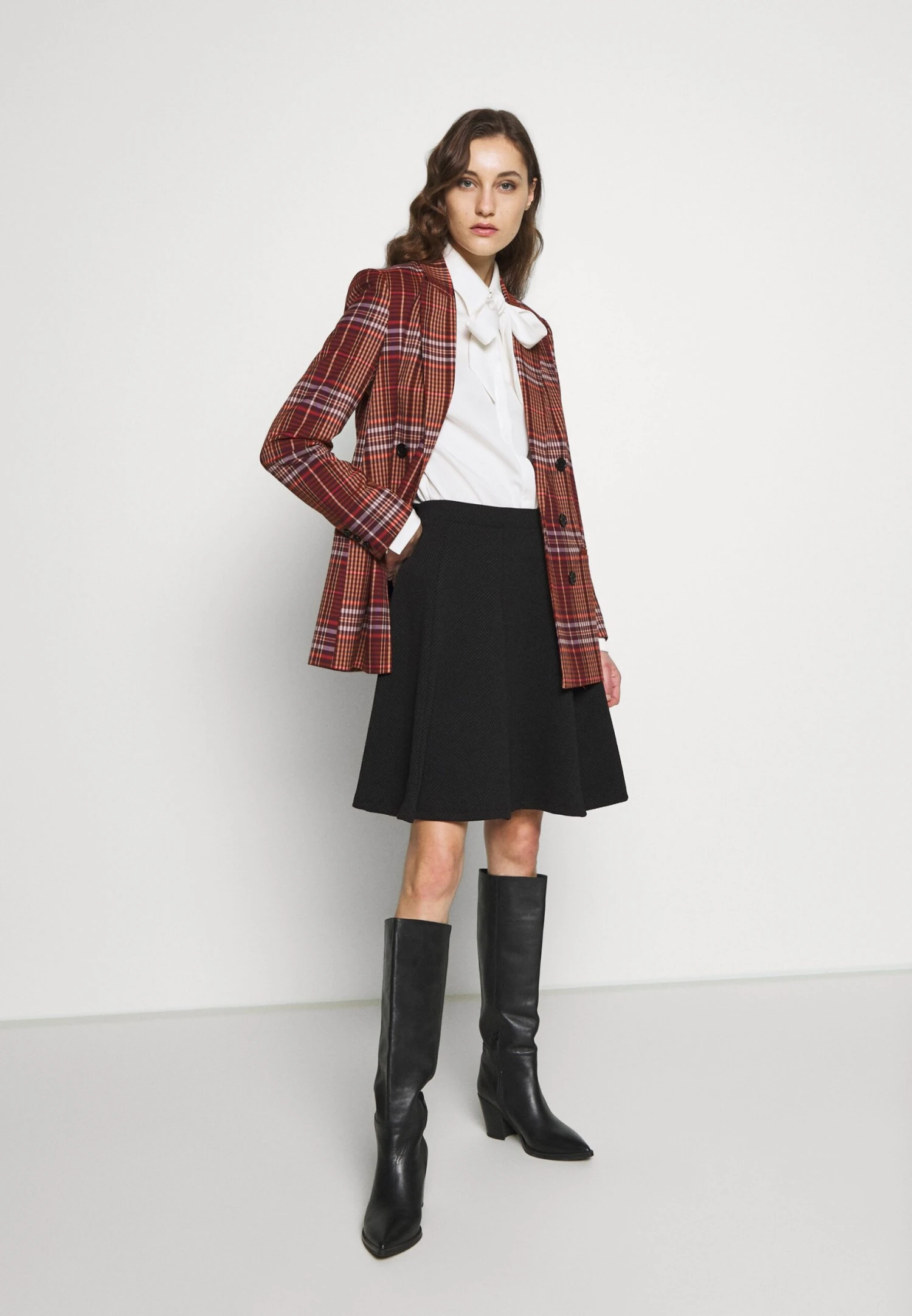 Anna Field Basic Mini A-Line Skirt - Minirok - Black - Afbeelding 2