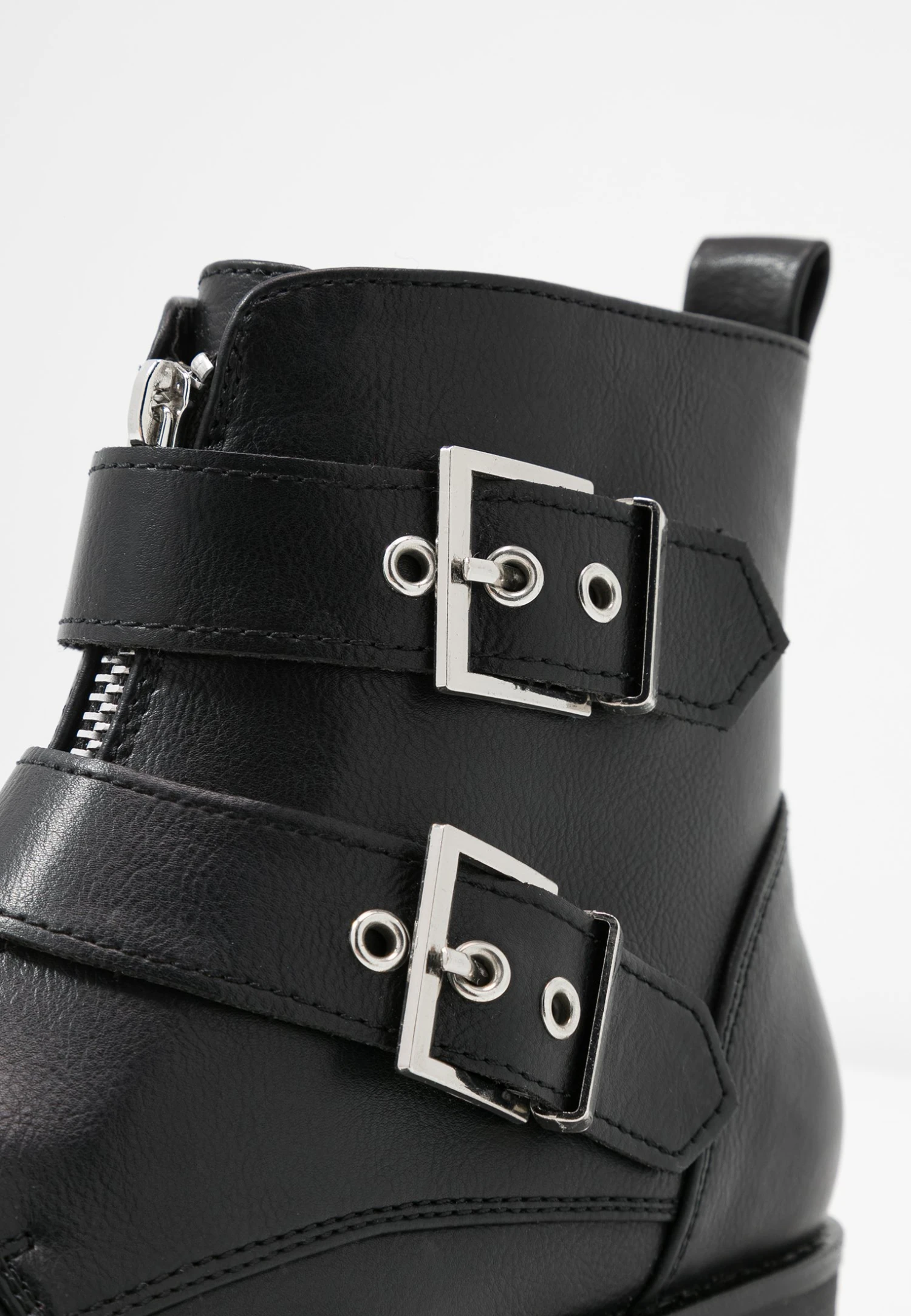 Anna Field Cowboy-/Bikerlaarsjes - Black - Afbeelding 3