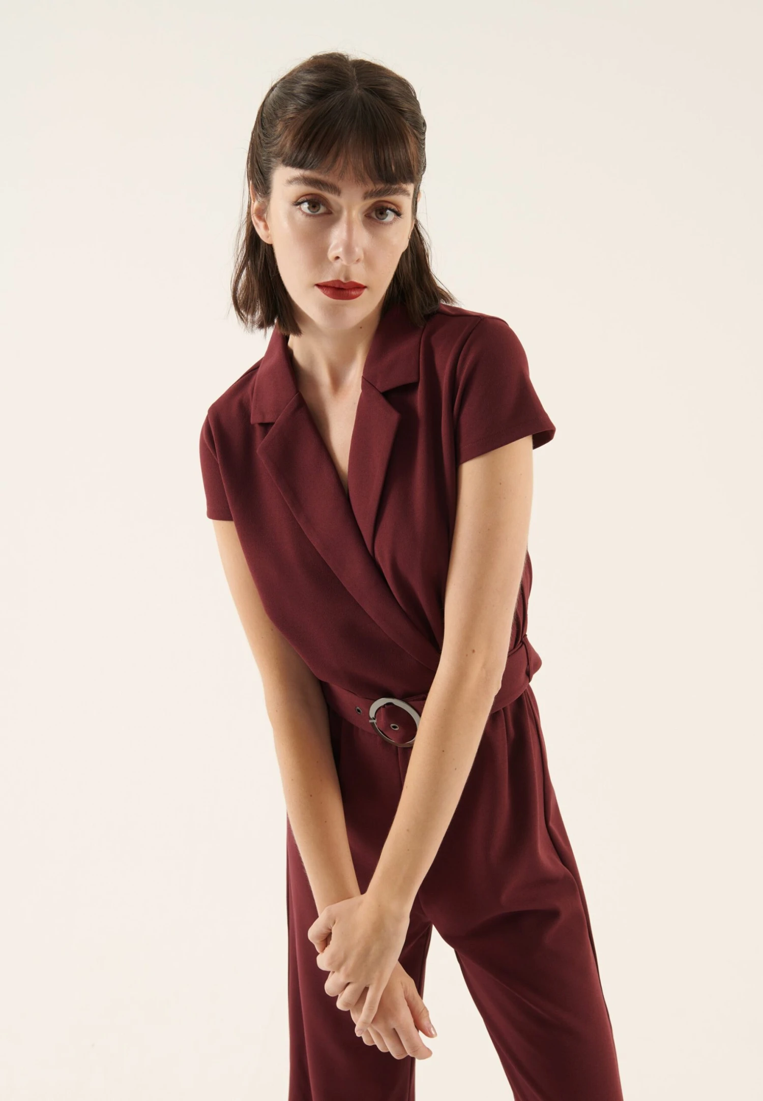 Anna Field Jumpsuit - Bordeaux - Afbeelding 4