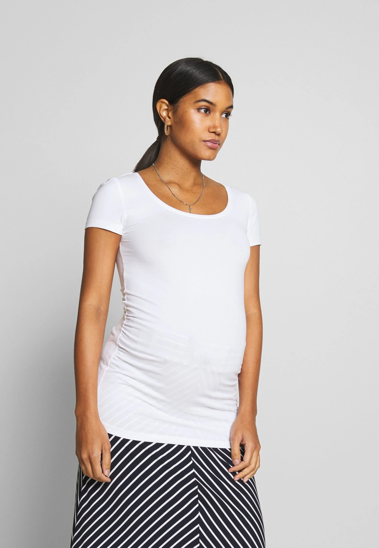 3Er Pack - T-Shirt Basic - White/Black/Dark Grey - Afbeelding 3