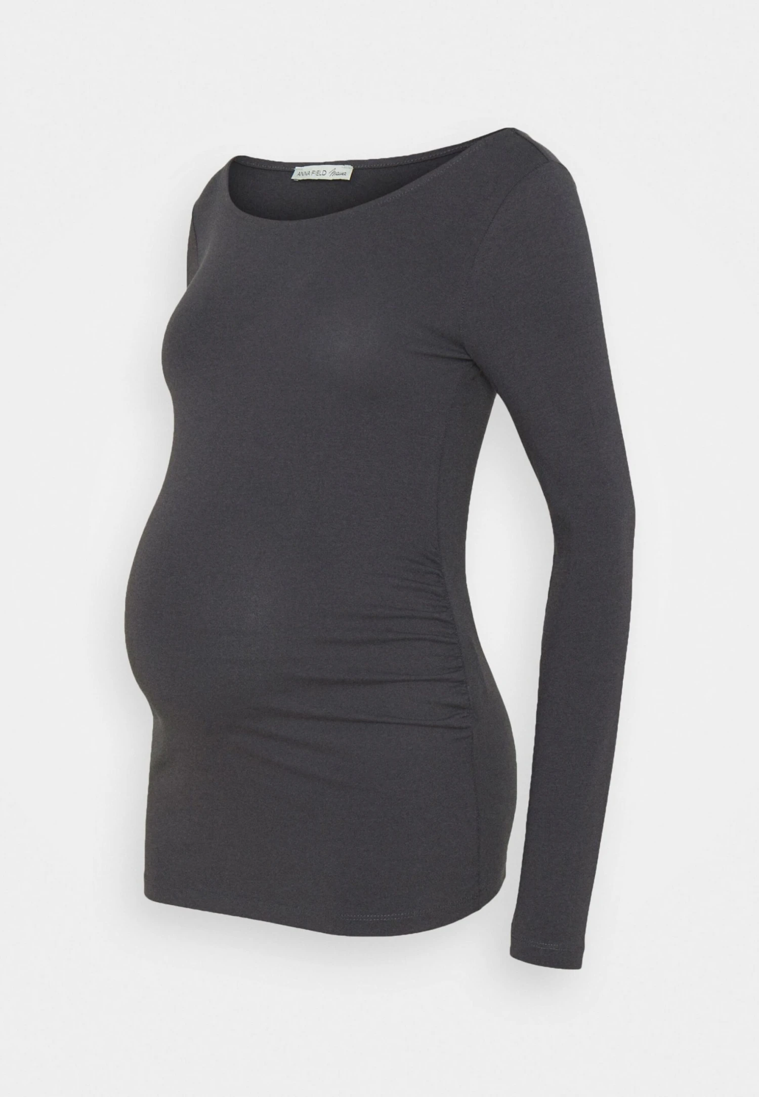 2 Pack - Longsleeve - Dark Grey/White - Afbeelding 2