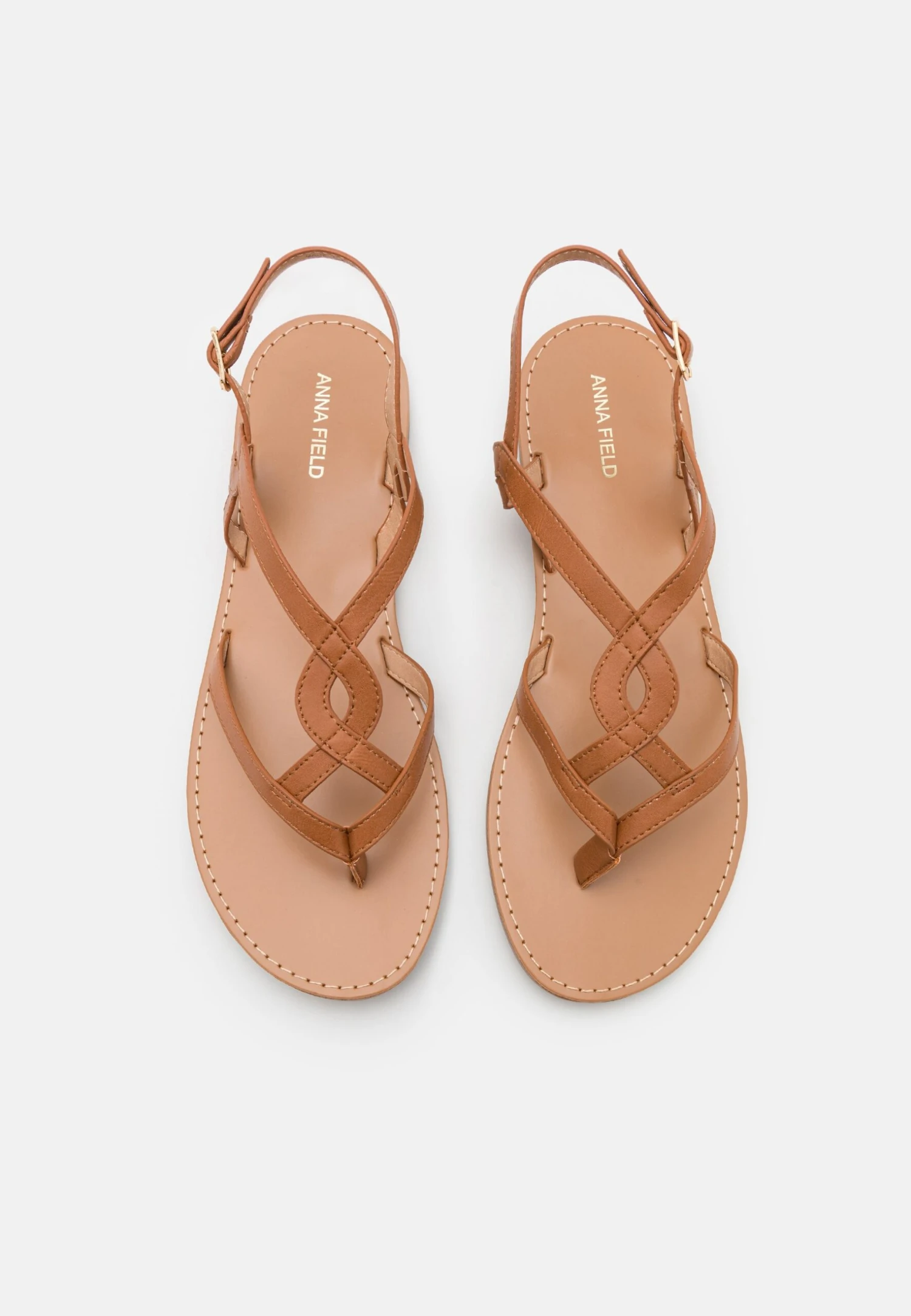 Anna Field Teensandalen - Cognac - Afbeelding 6