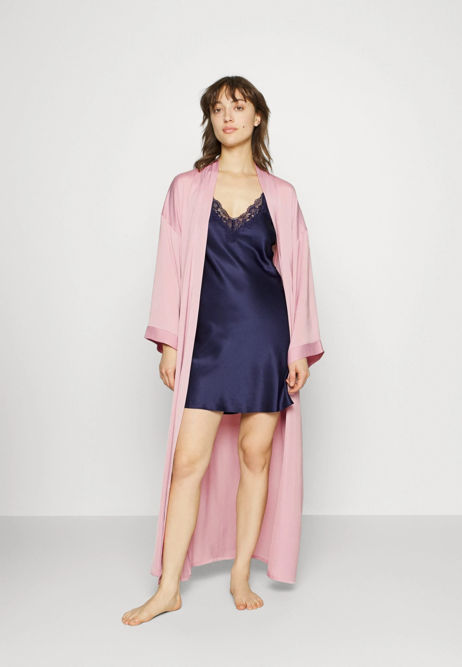 Anna Field Bridal Dressing Gown - Badjas - Pink - Afbeelding 2