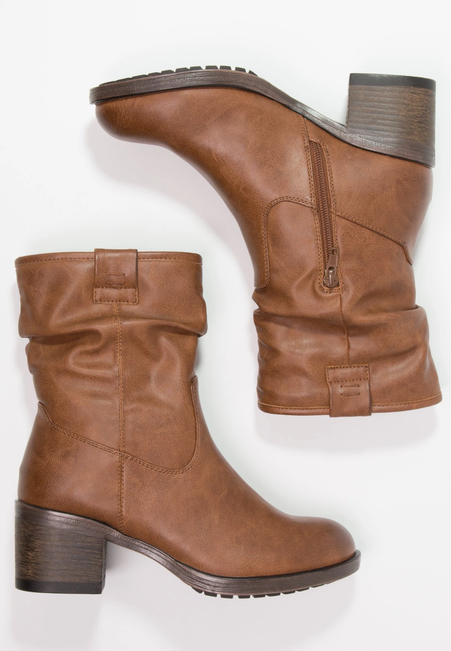 Anna Field Winter Boot - Korte Laarzen - Cognac - Afbeelding 3