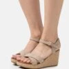 Anna Field Leather - Sandalen Met Hoge Hak - Grey