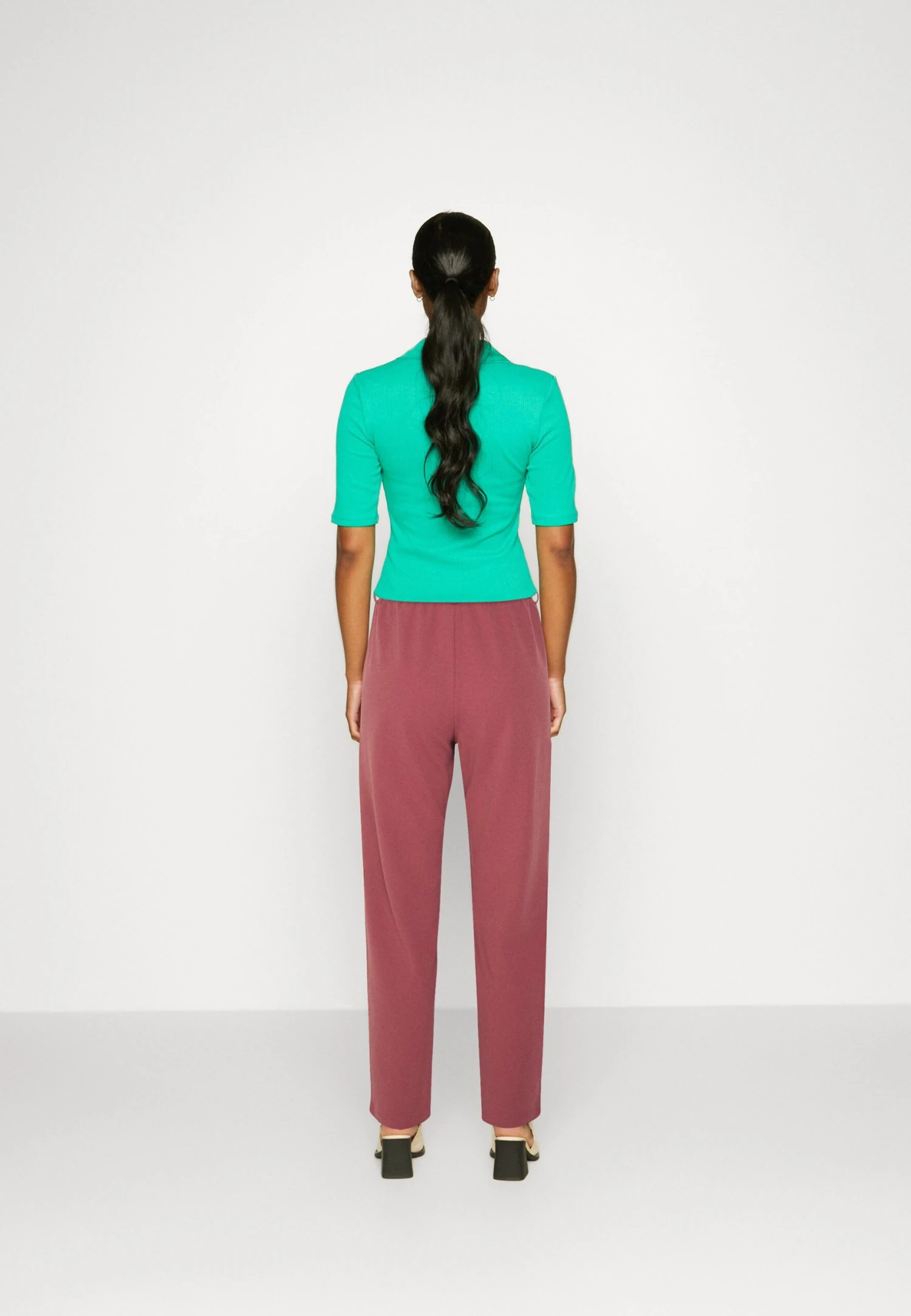 Anna Field Broek -Light Pink - Afbeelding 3