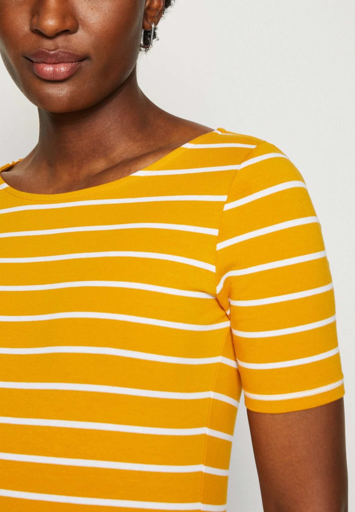 Anna Field T-Shirt Print - Dark Yellow/White - Afbeelding 7