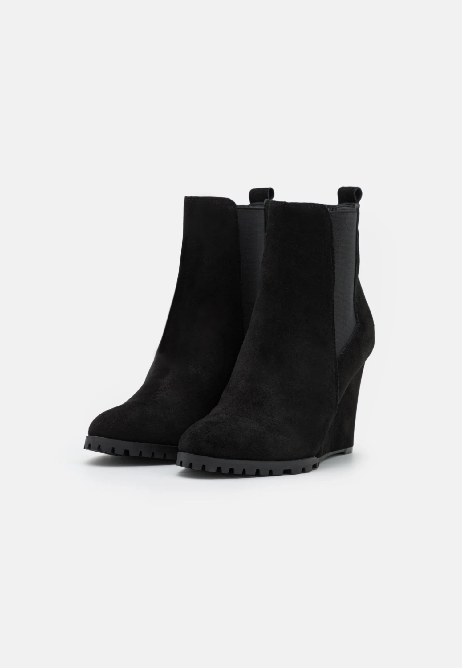 Anna Field Leather Winter Boot - Enkellaarsjes Met Hoge Hak - Black - Afbeelding 2
