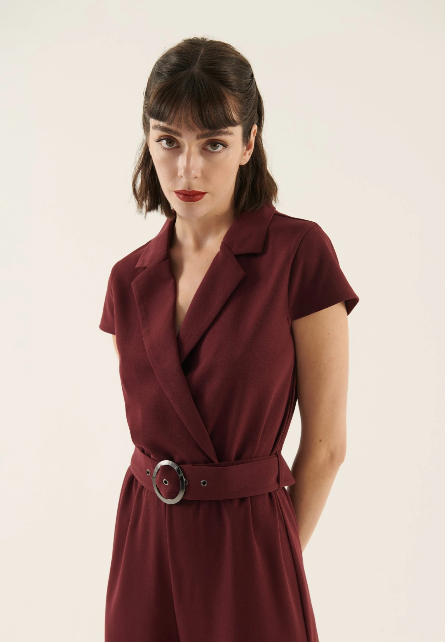 Anna Field Jumpsuit - Bordeaux - Afbeelding 3