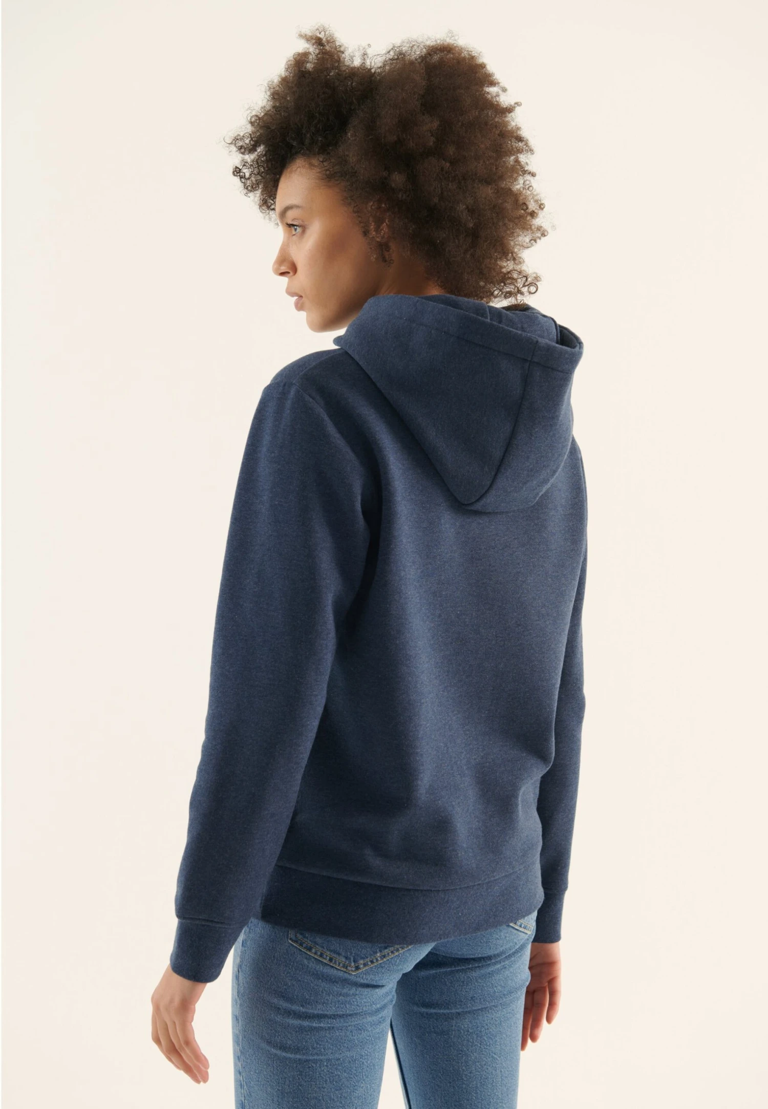 Anna Field Hoodie - Dark Blue/Mottled Blue - Afbeelding 3
