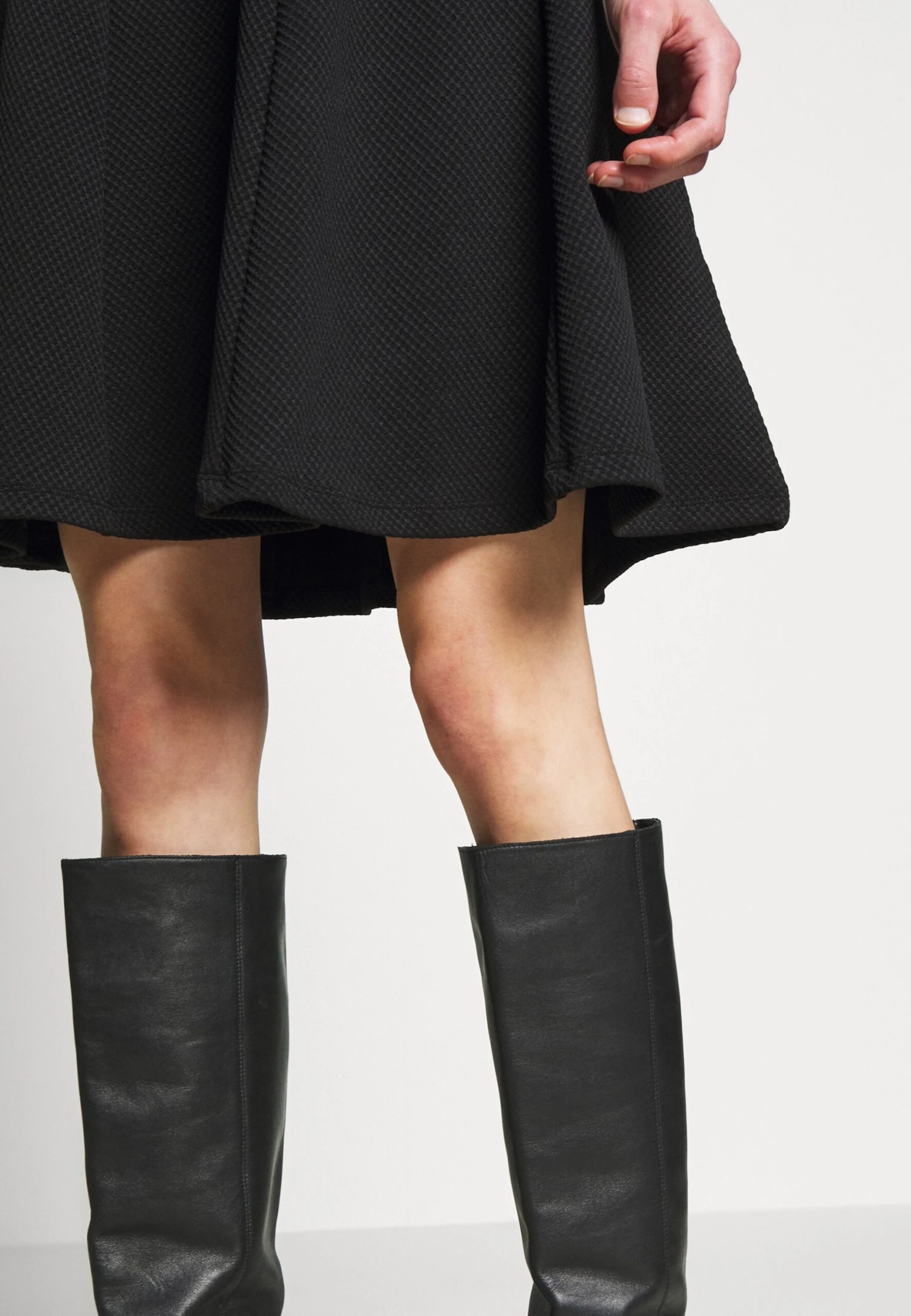 Anna Field Basic Mini A-Line Skirt - Minirok - Black - Afbeelding 5