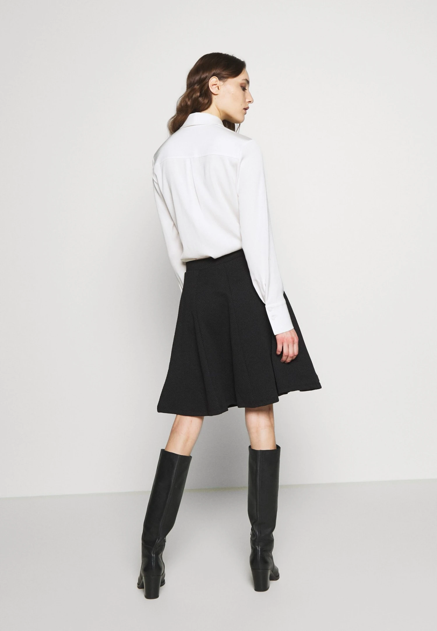 Anna Field Basic Mini A-Line Skirt - Minirok - Black - Afbeelding 3