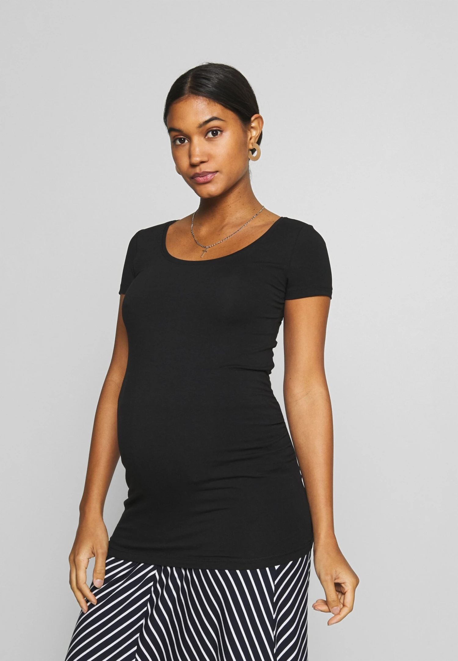 3Er Pack - T-Shirt Basic - White/Black/Dark Grey - Afbeelding 6