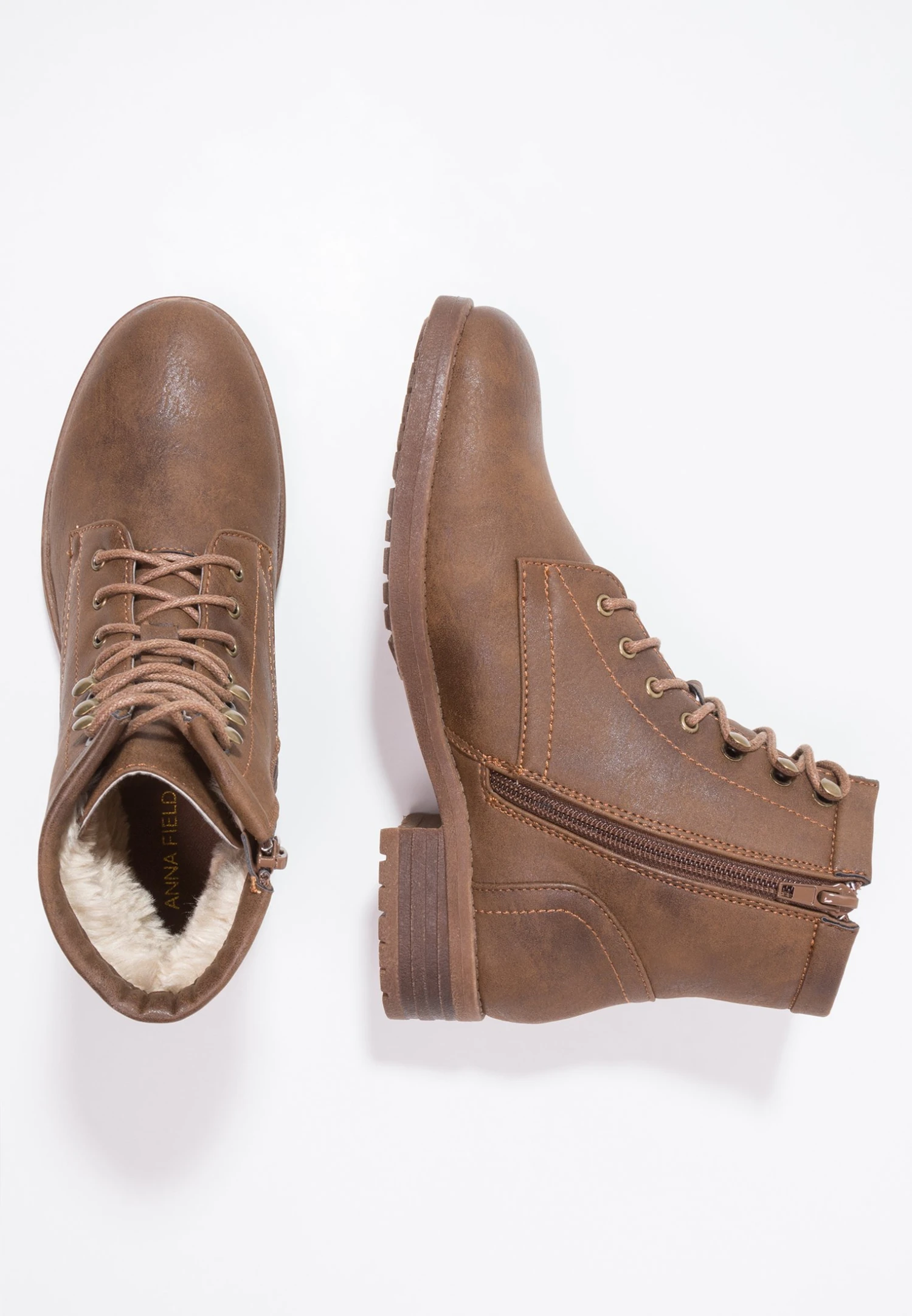 Anna Field Winter Boot - Veterboots - Coffee - Afbeelding 3