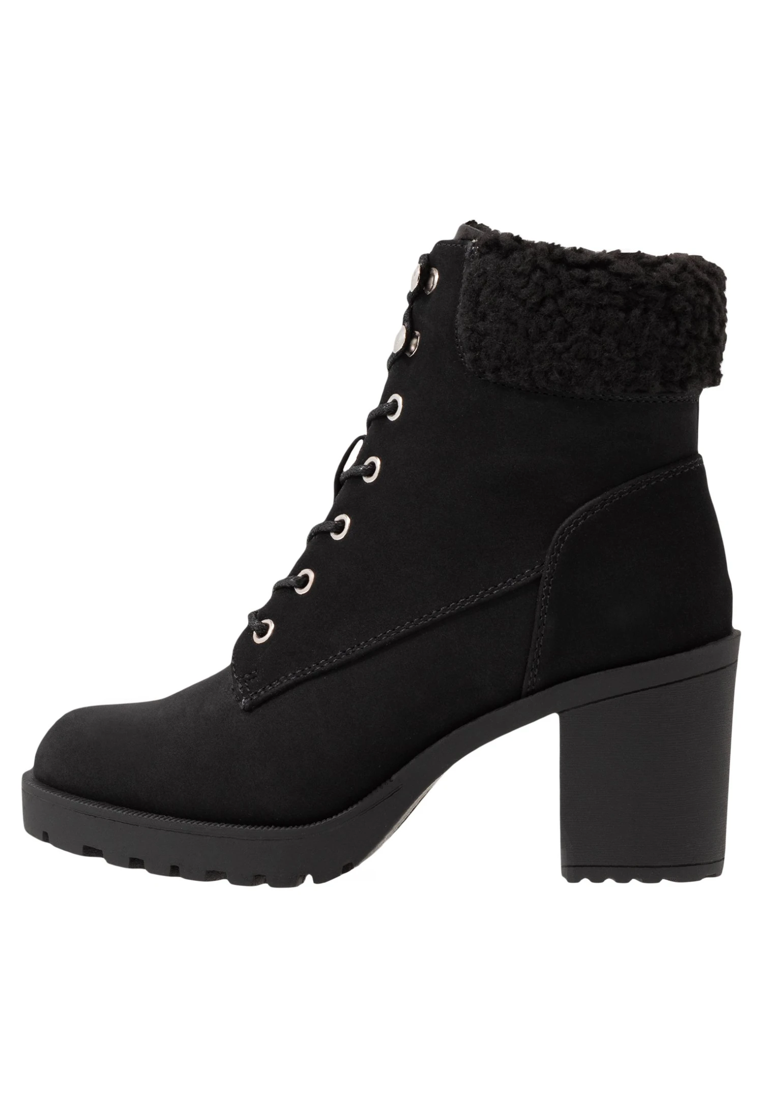 Anna Field Winter Boot - Enkellaarsjes Met Plateauzool - Black - Afbeelding 2