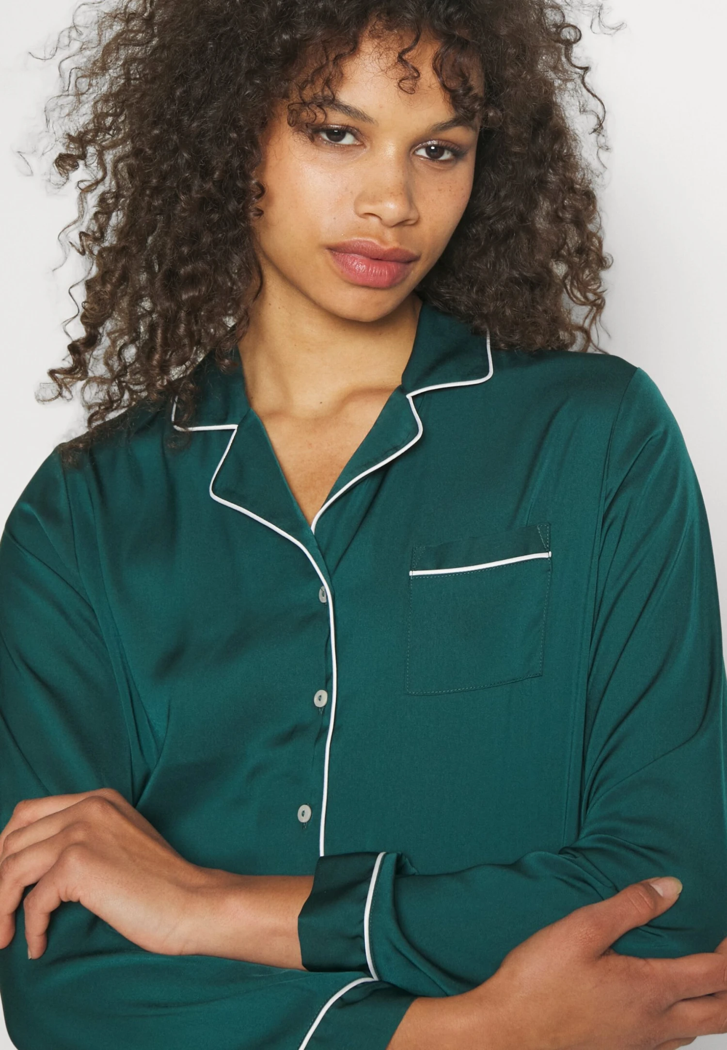Anna Field Pyjama - Dark Green - Afbeelding 4