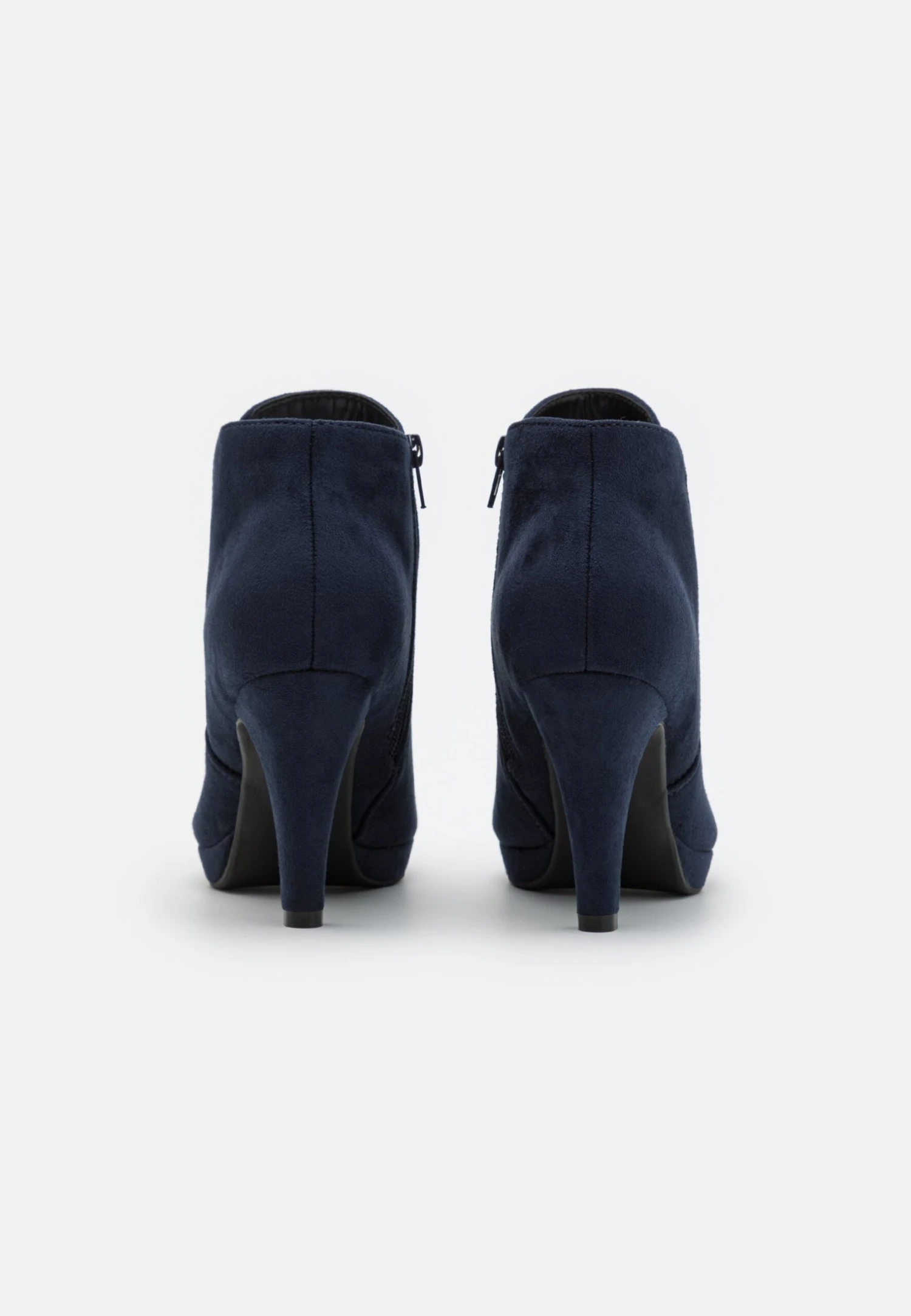 Anna Field Enkellaarsjes Met Hoge Hak - Dark Blue - Afbeelding 4