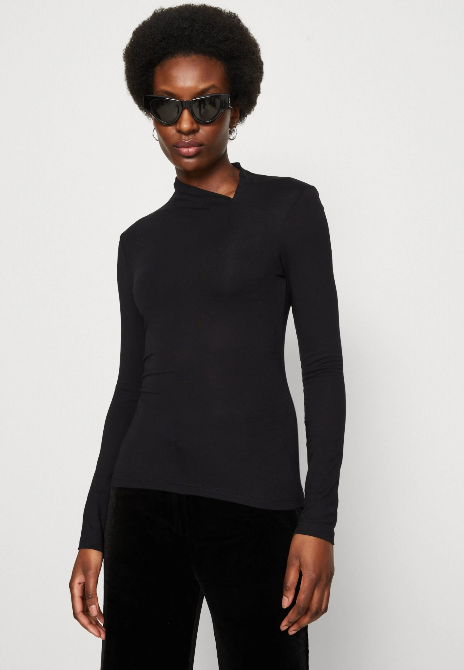 Anna Field Longsleeve - Black - Afbeelding 4